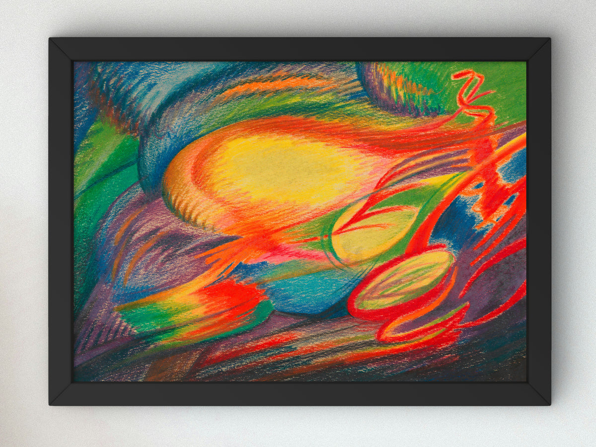 Allegro by Karl Wiener 1928, Wall Art Print, Fine Art Reproduction, Museum Quality Decor, Poster