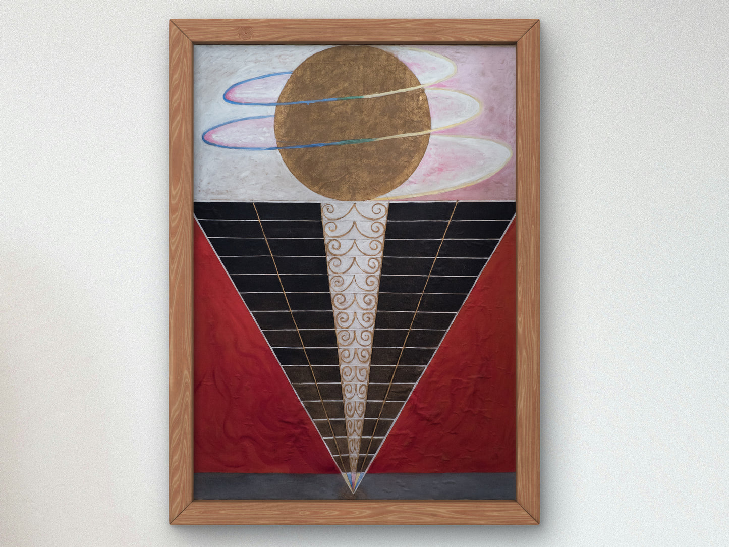Group X No. 2 Altarpiece by Hilma af Klint 1915, Wall Art Print, Fine Art Reproduction, Museum Quality Decor, Poster