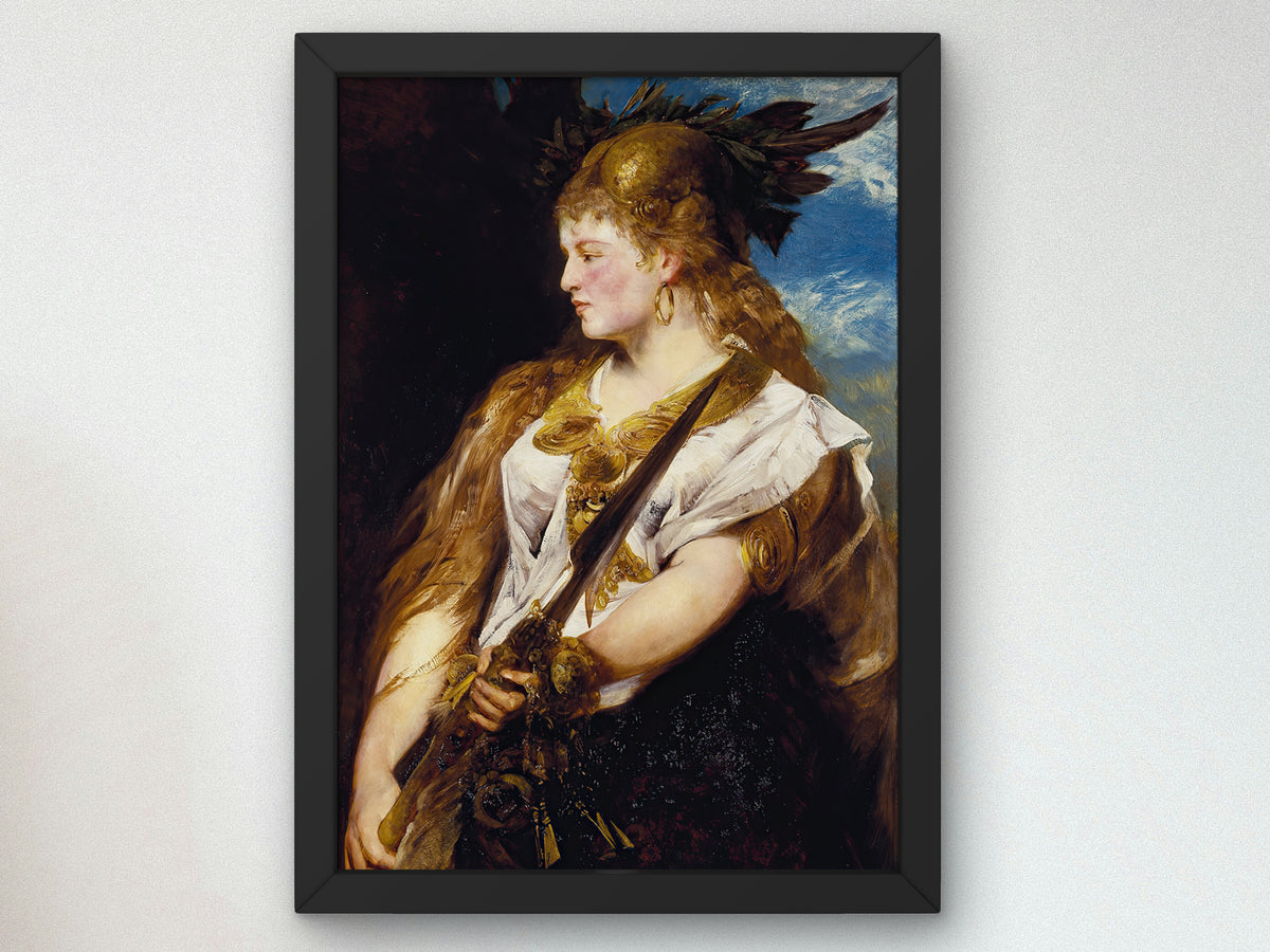 The Valkyrie by Hans Makart 1877, Wall Art Print, Fine Art Reproduction, Museum Quality Decor, Poster