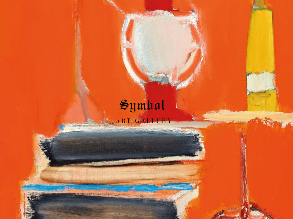 Lanterne by Nicolas de Staël 1955, Wall Art Print, Fine Art Reproduction, Museum Quality Decor, Poster