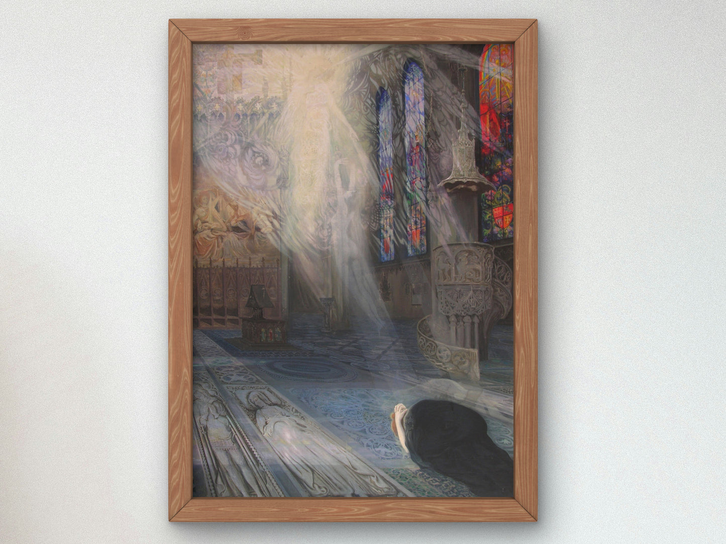 Soul Complaint by Kazimierz Stabrowski, Wall Art Print, Fine Art Reproduction, Museum Quality Decor, Poster