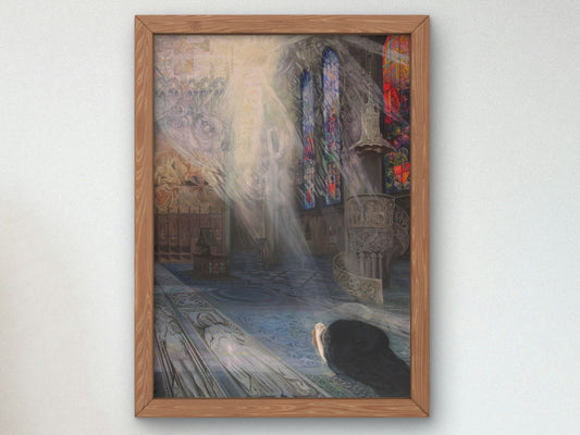 Soul Complaint by Kazimierz Stabrowski, Wall Art Print, Fine Art Reproduction, Museum Quality Decor, Poster