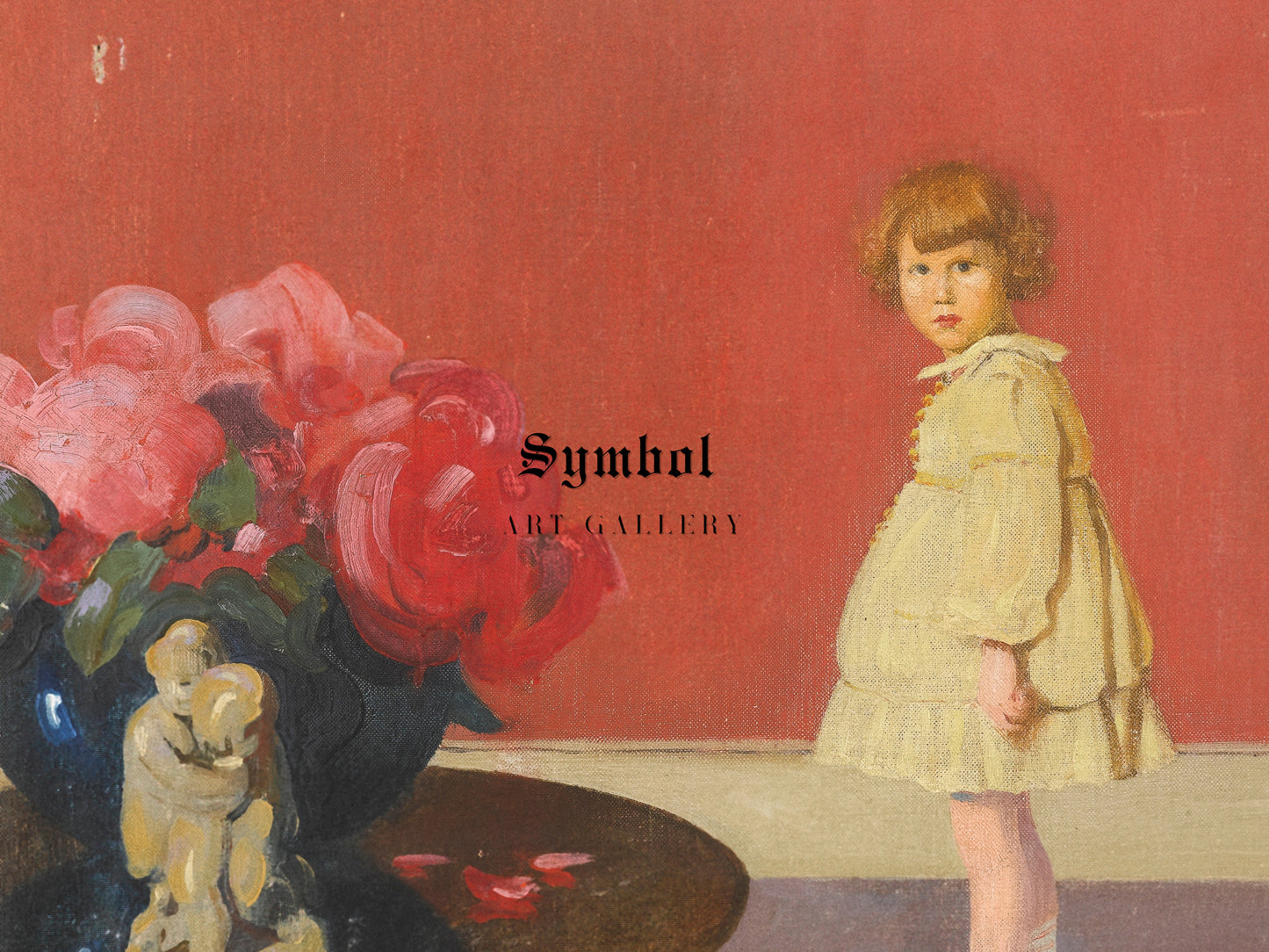 Portrait of Anna by Francis Cadell, Wall Art Print, Fine Art Reproduction, Museum Quality Decor, Poster
