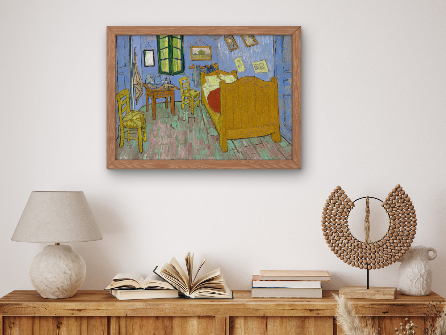 The Bedroom by Vincent van Gogh 1889, Wall Art Print, Fine Art Reproduction, Museum Quality Decor, Poster