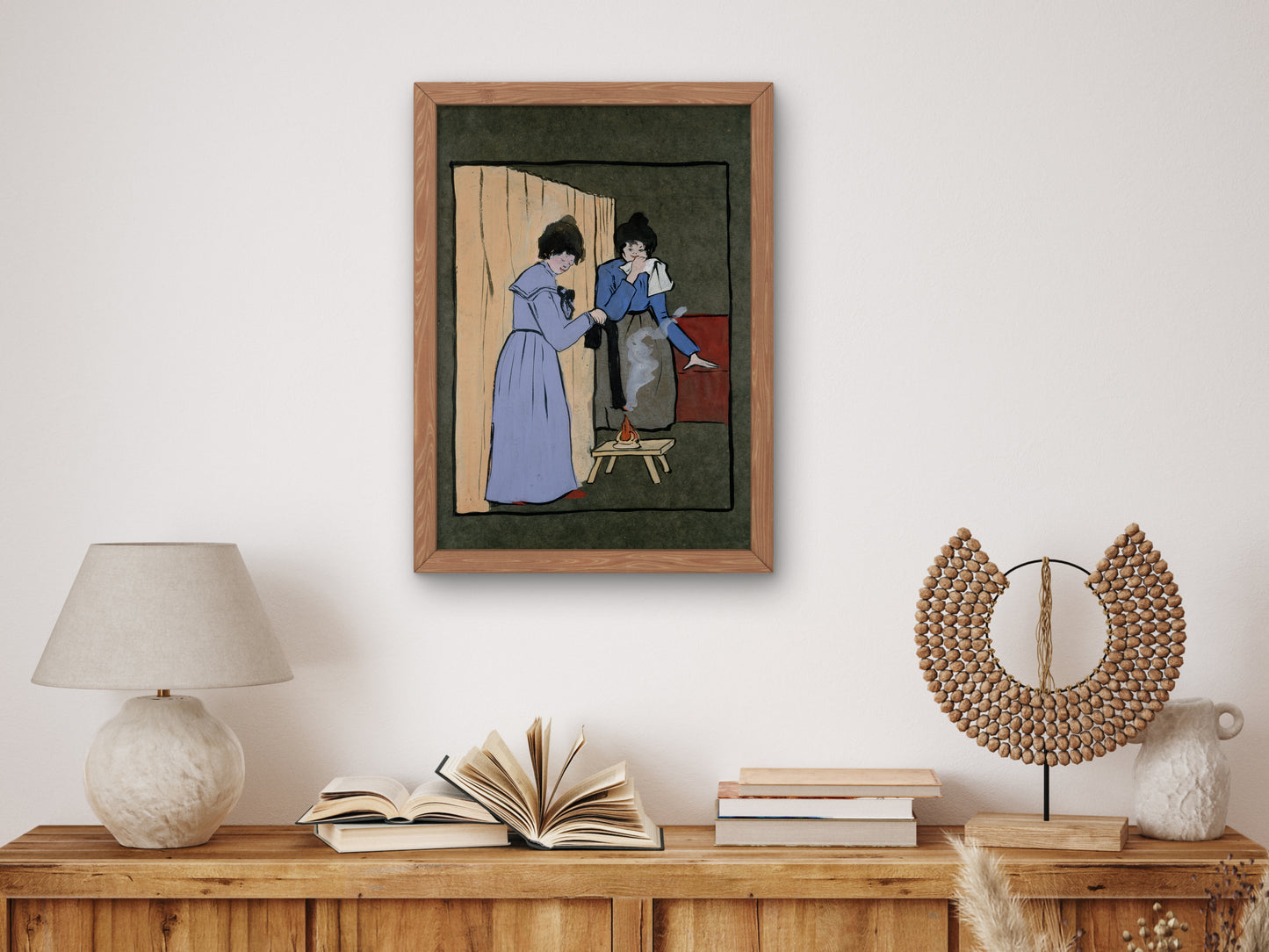 London Student Sojourn by Emily Carr 1901, Wall Art Print, Fine Art Reproduction, Museum Quality Decor, Poster