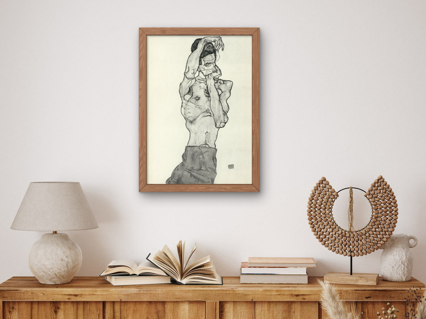Zeichnungen II by Egon Schiele 1914, Wall Art Print, Fine Art Reproduction, Museum Quality Decor, Poster
