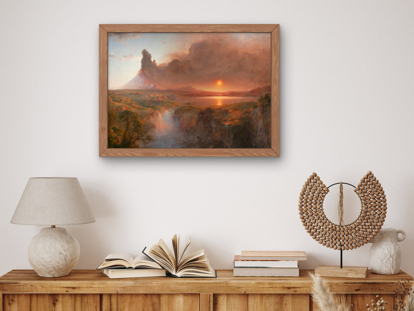 Cotopaxi by Frederic Edwin Church 1862, Wall Art Print, Fine Art Reproduction, Museum Quality Decor, Poster