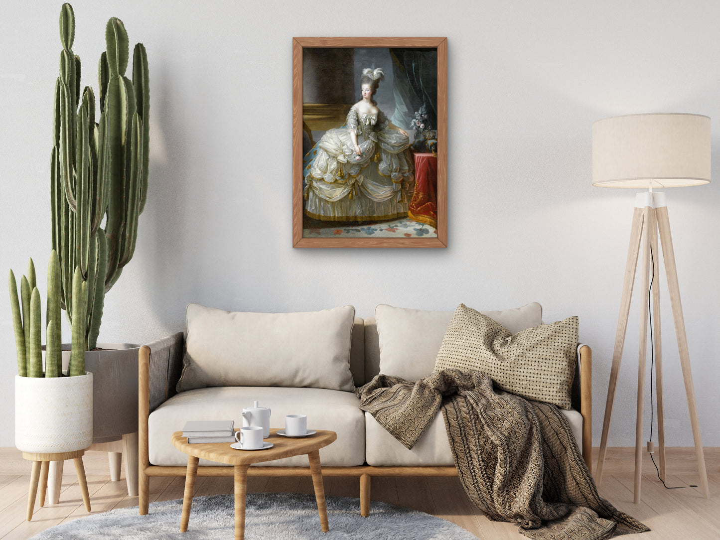 Marie Antoinette Queen of France by Élisabeth Vigée Le Brun, Wall Art Print, Fine Art Reproduction, Museum Quality Decor, Poster