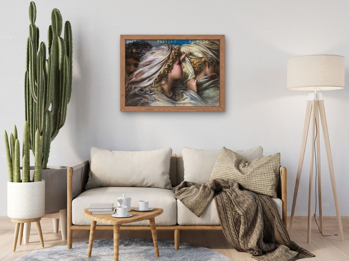 The Fates by Egron Lundgren, Wall Art Print, Fine Art Reproduction, Museum Quality Decor, Poster