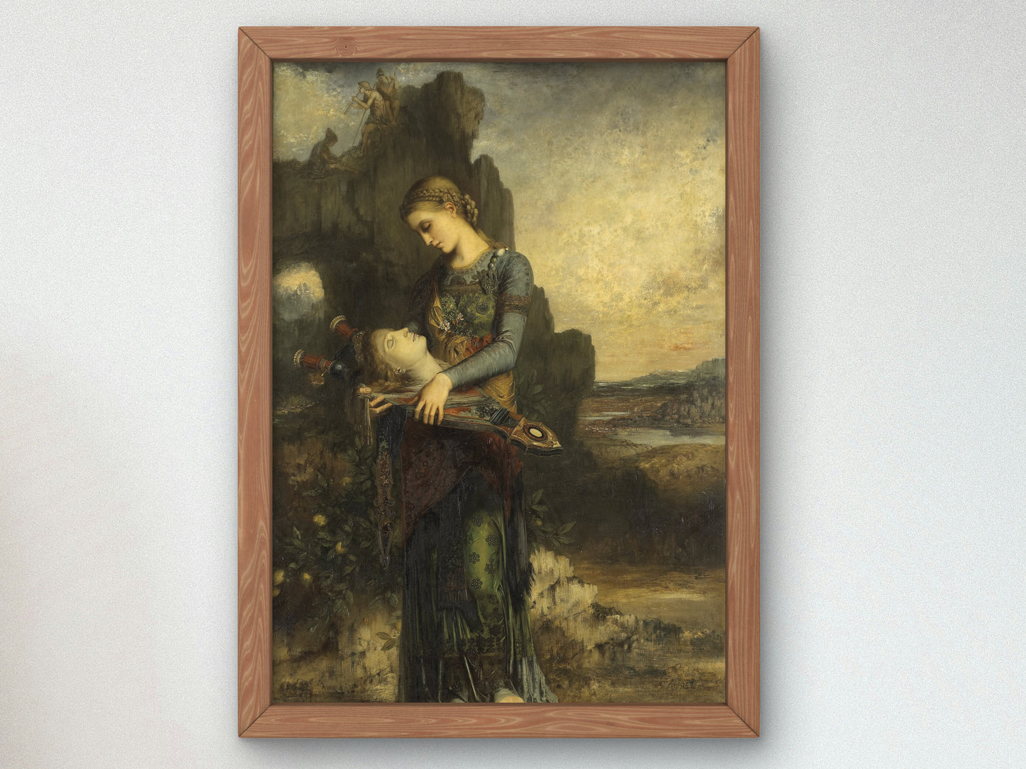 Orpheus by Gustave Moreau 1865, Wall Art Print, Fine Art Reproduction, Museum Quality Decor, Poster