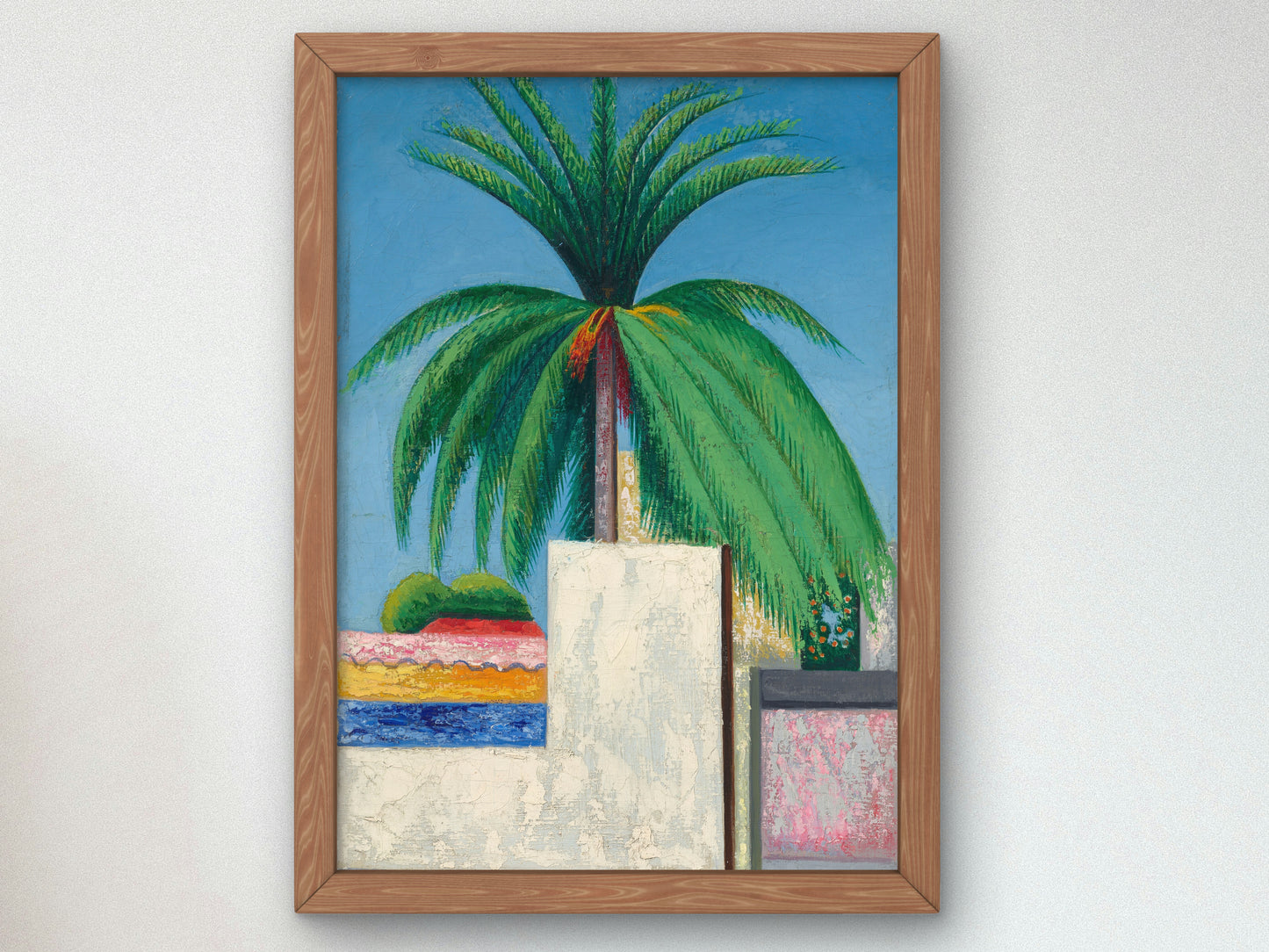 Palm Tree by Joseph Stella 1930, Wall Art Print, Fine Art Reproduction, Museum Quality Decor, Poster