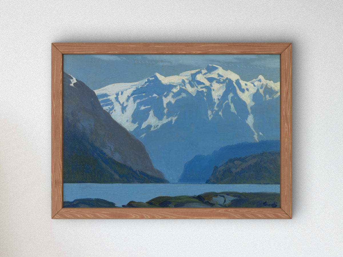 Desolation Sound by Frederick Judd Waugh, Wall Art Print, Fine Art Reproduction, Museum Quality Decor, Poster