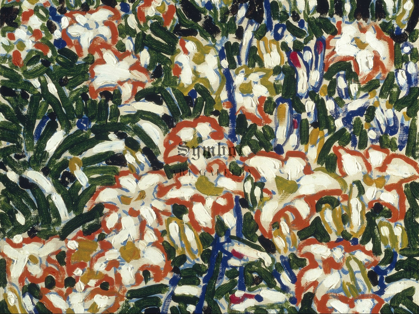 Lilies by David Milne 1913, Wall Art Print, Fine Art Reproduction, Museum Quality Decor, Poster
