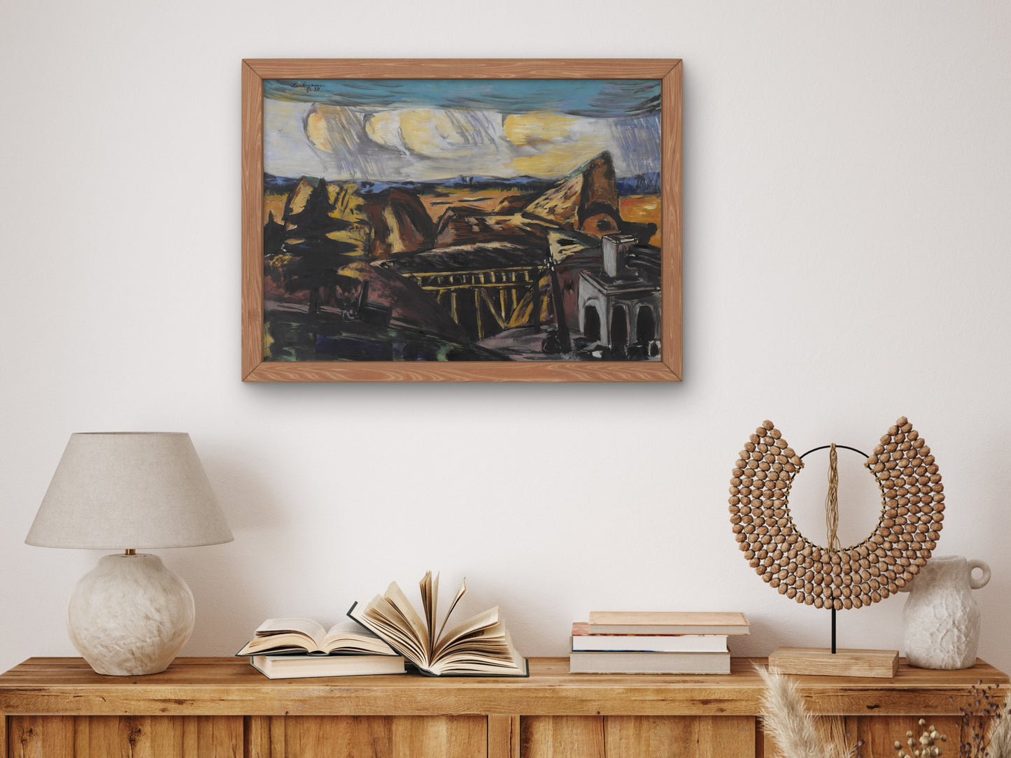 Large Quarry in Upper Bavaria by Max Beckmann 1934, Wall Art Print, Fine Art Reproduction, Museum Quality Decor, Poster