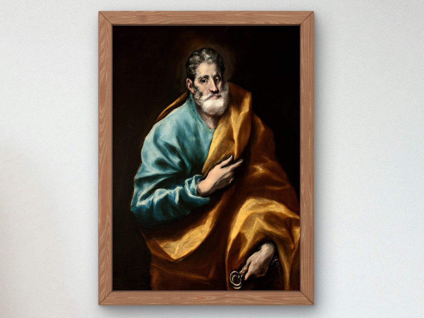 Saint Peter by El Greco 1610, Wall Art Print, Fine Art Reproduction, Museum Quality Decor, Poster