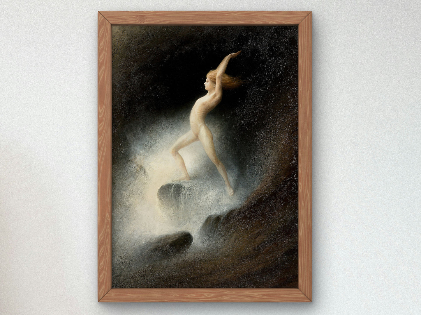 Ephebos by Karl Wilhelm Diefenbach, Wall Art Print, Fine Art Reproduction, Museum Quality Decor, Poster