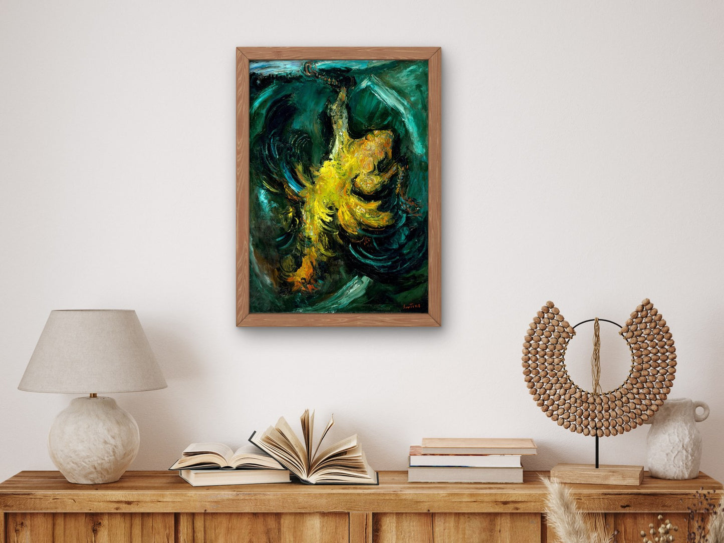 The Chicken by Chaïm Soutine 1926, Wall Art Print, Fine Art Reproduction, Museum Quality Decor, Poster