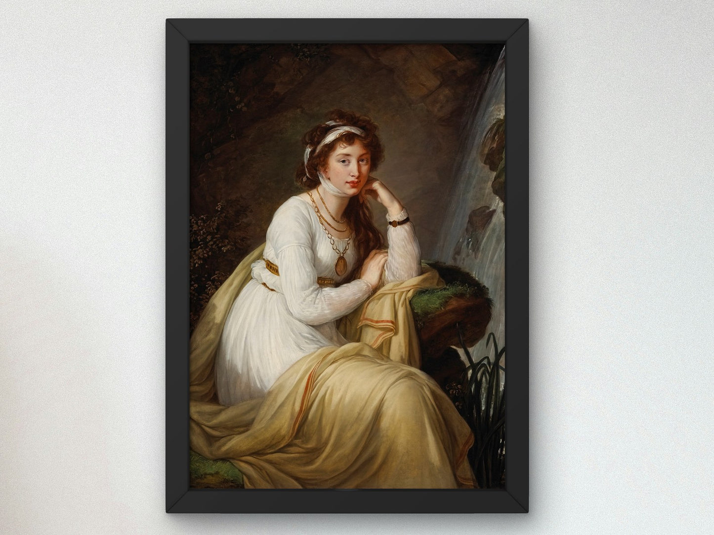 Portrait of Comtesse Anna Ivanovna Tolstaïa by Élisabeth Vigée Le Brun 1796, Wall Art Print, Fine Art Reproduction, Museum Quality Decor