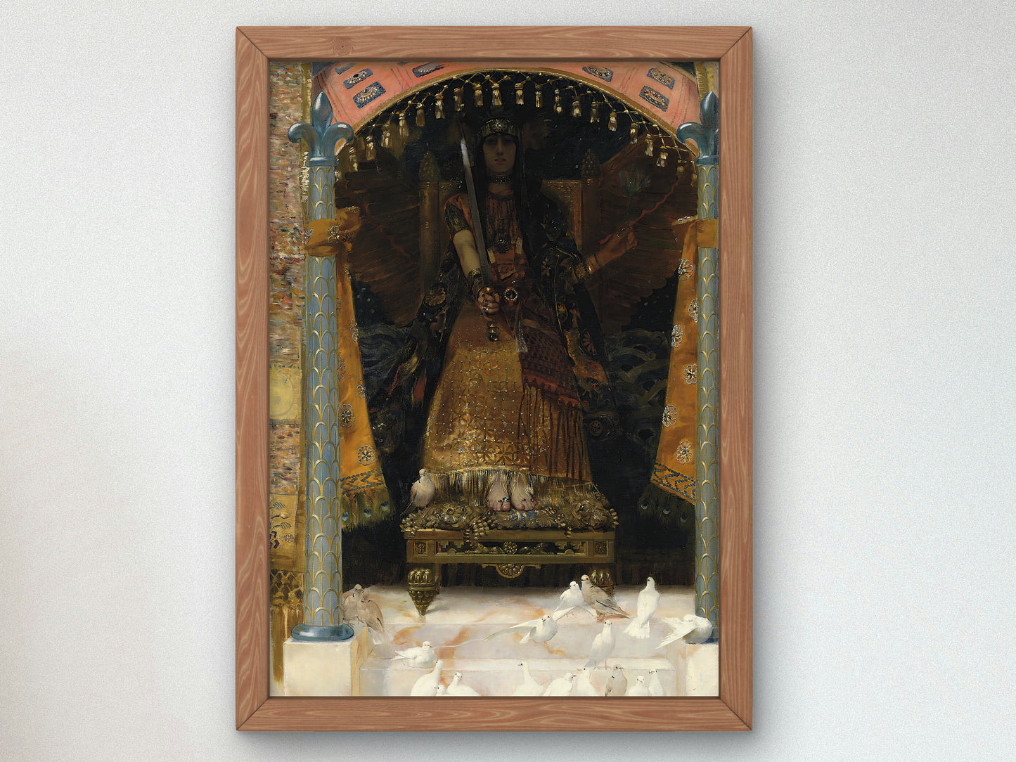 War And Peace by Georges Antoine Rochegrosse 1886, Wall Art Print, Fine Art Reproduction, Museum Quality Decor, Poster