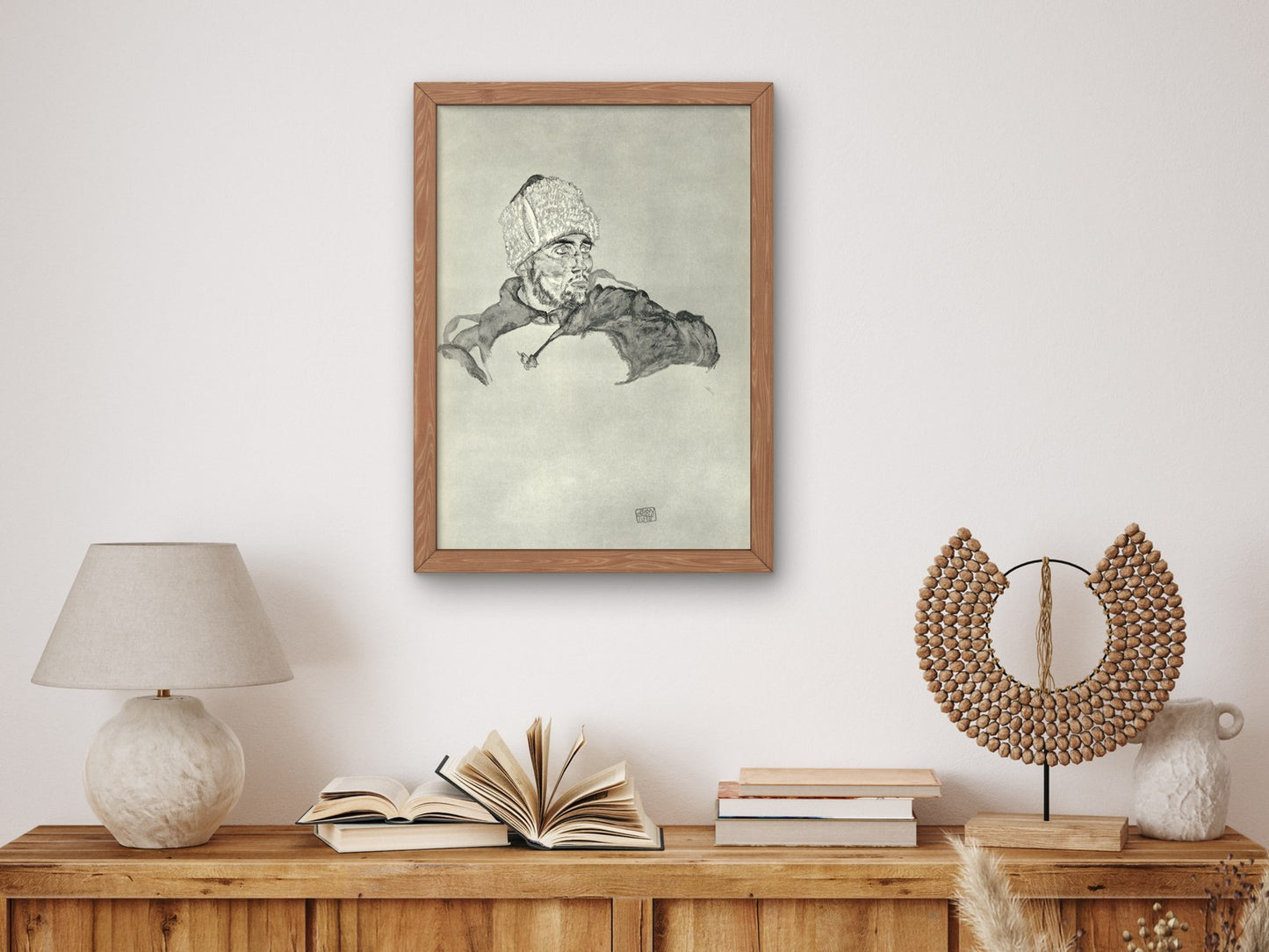 Zeichnungen VII by Egon Schiele 1915, Wall Art Print, Fine Art Reproduction, Museum Quality Decor, Poster