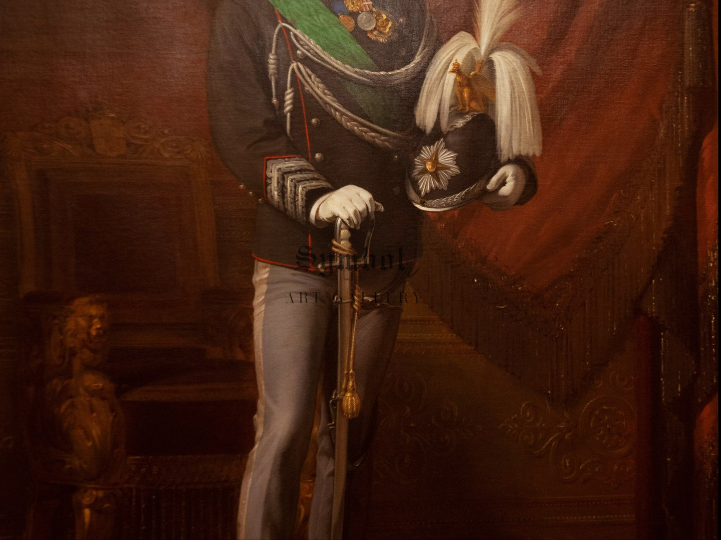 Umberto I King of Italy by Eleuterio Pagliano 1901, Wall Art Print, Fine Art Reproduction, Museum Quality Decor, Poster