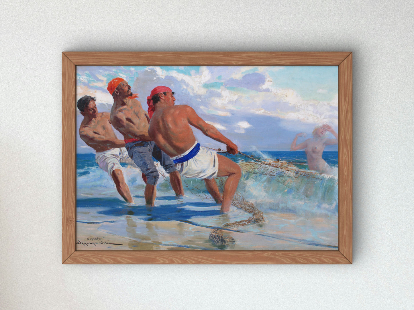 Legend by Feliks Michał Wygrzywalski, Wall Art Print, Fine Art Reproduction, Museum Quality Decor, Poster