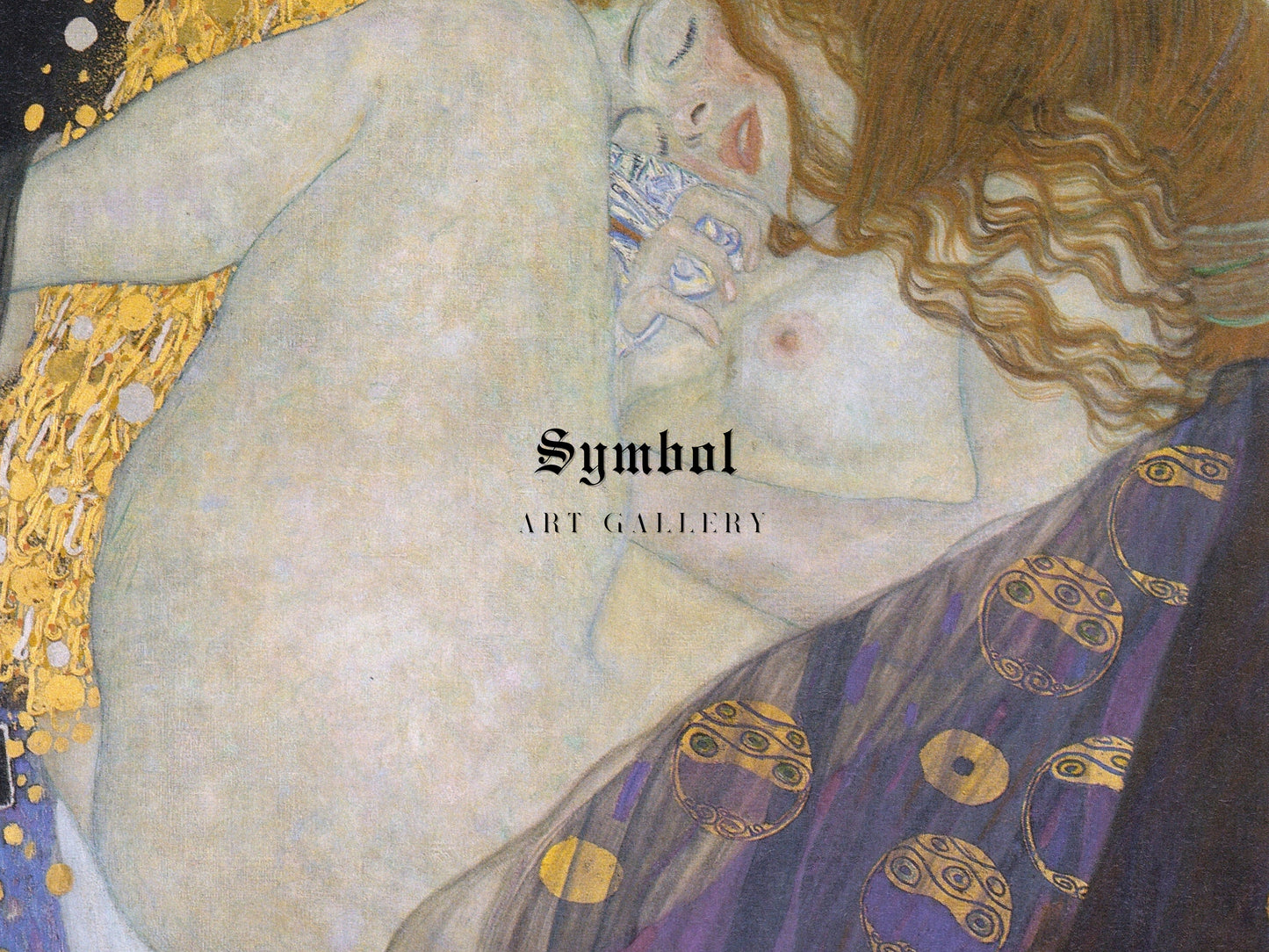 Danae by Gustav Klimt 1907, Wall Art Print, Fine Art Reproduction, Museum Quality Decor, Poster
