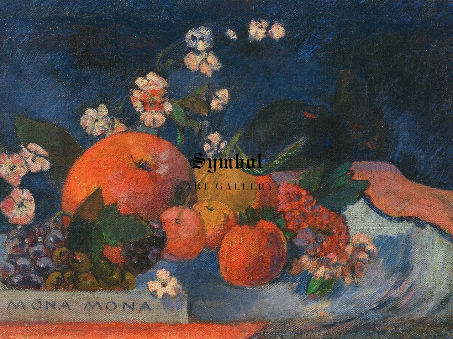 Mona Mona by Paul Gauguin 1901, Wall Art Print, Fine Art Reproduction, Museum Quality Decor, Poster