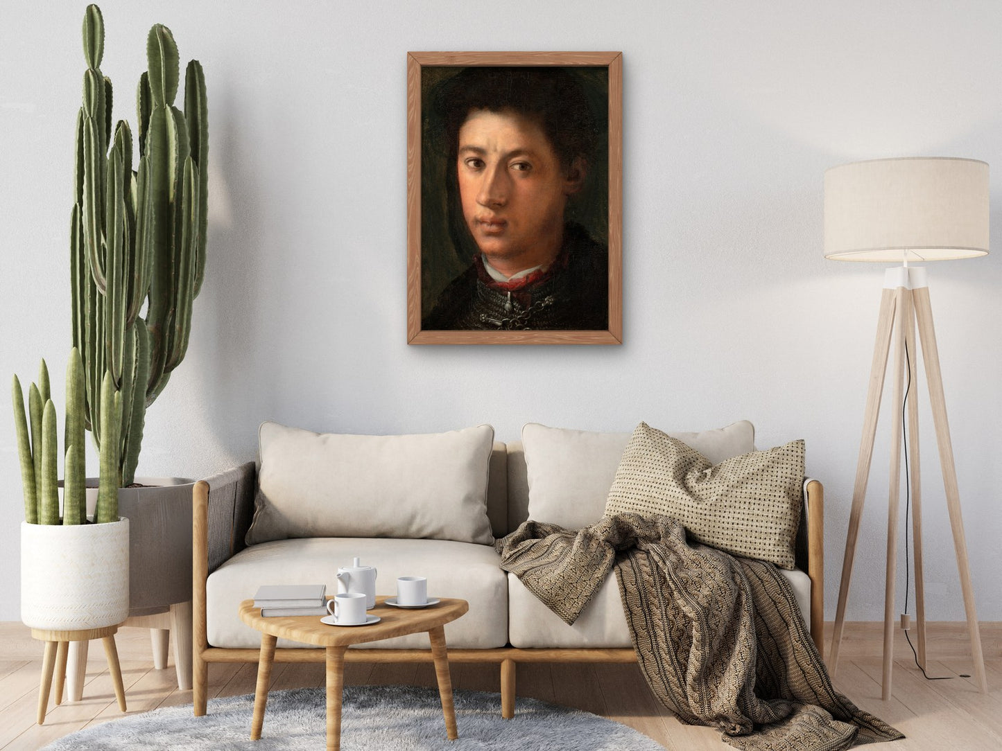 Portrait of Alessandro de Medici by Jacopo da Pontormo 1534, Wall Art Print, Fine Art Reproduction, Museum Quality Decor, Poster