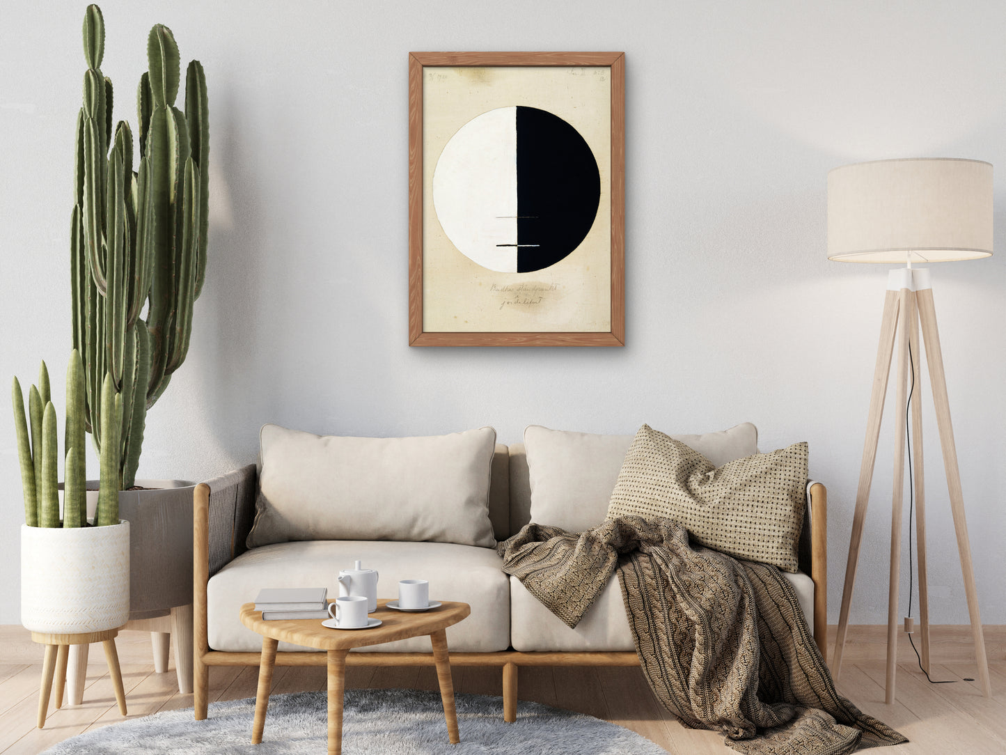 Buddhas Standpoint in the Earthly Life No. 3 by Hilma af Klint 1920, Wall Art Print, Fine Art Reproduction, Museum Quality Decor, Poster