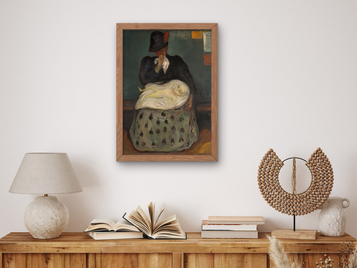 Inheritance by Edvard Munch 1897, Wall Art Print, Fine Art Reproduction, Museum Quality Decor, Poster
