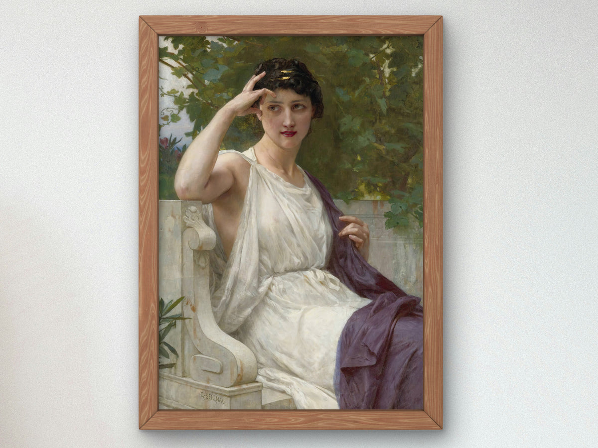 Happy Thoughts by Guillaume Seignac, Wall Art Print, Fine Art Reproduction, Museum Quality Decor, Poster