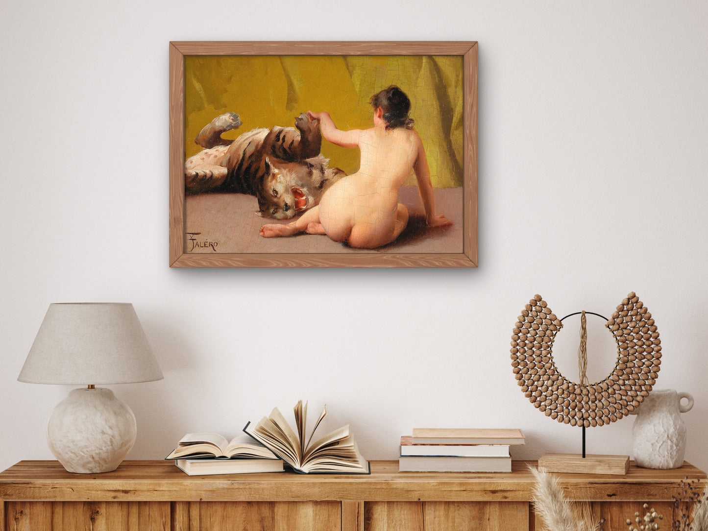 Night by Luis Ricardo Falero 1883, Wall Art Print, Fine Art Reproduction, Museum Quality Decor, Poster