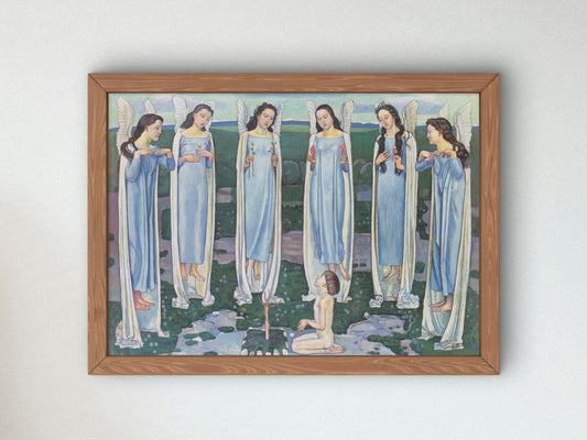 The Chosen One by Ferdinand Hodler 1903, Wall Art Print, Fine Art Reproduction, Museum Quality Decor, Poster
