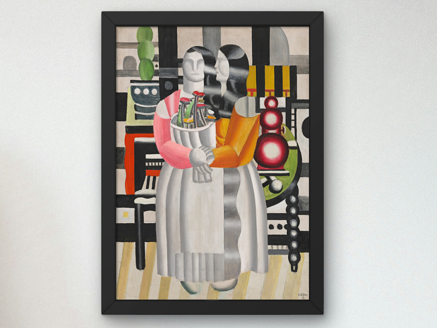 The Confidences by Fernand Léger 1921, Wall Art Print, Fine Art Reproduction, Museum Quality Decor, Poster