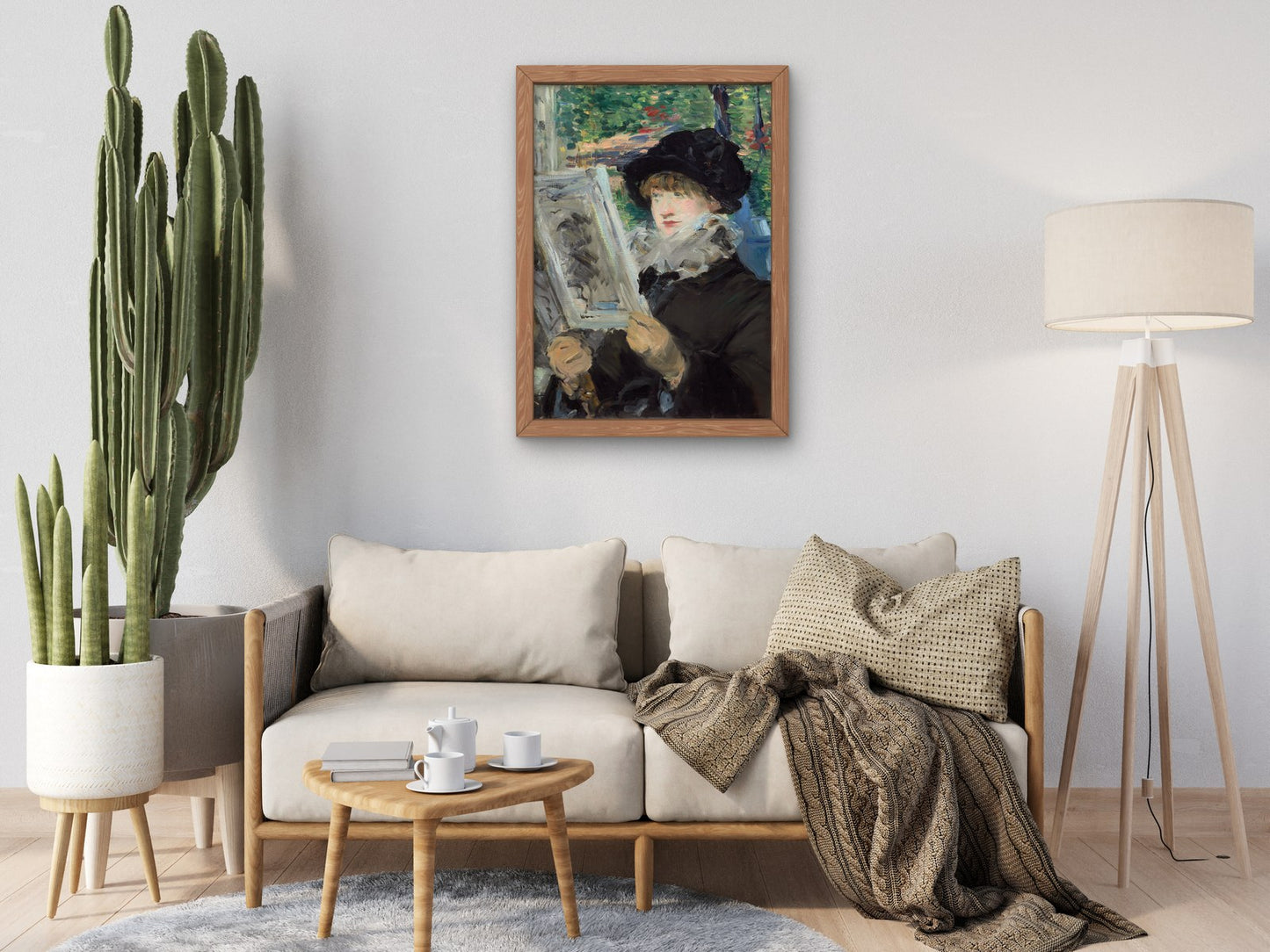 Woman Reading by Édouard Manet 1880, Wall Art Print, Fine Art Reproduction, Museum Quality Decor, Poster