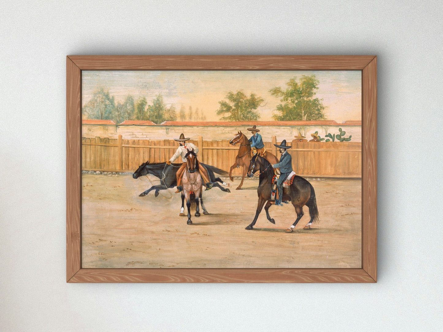 La Cala del Caballo by Ernesto Icaza 1910, Wall Art Print, Fine Art Reproduction, Museum Quality Decor, Poster