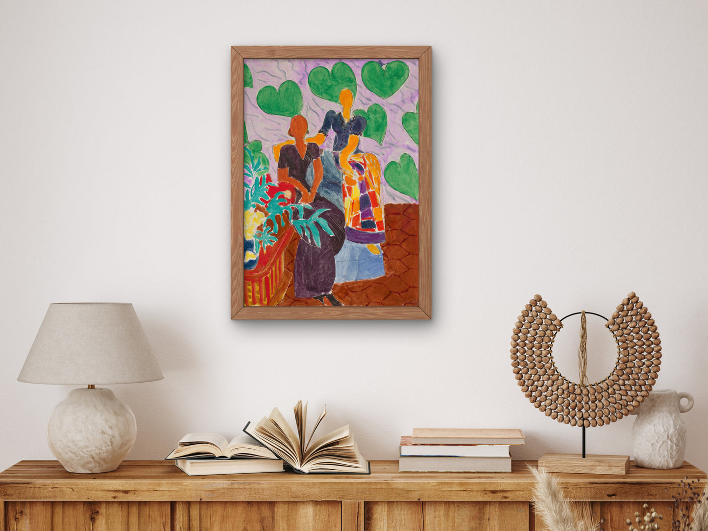 Black Dress and Purple Dress by Henri Matisse 1938, Wall Art Print, Fine Art Reproduction, Museum Quality Decor, Poster