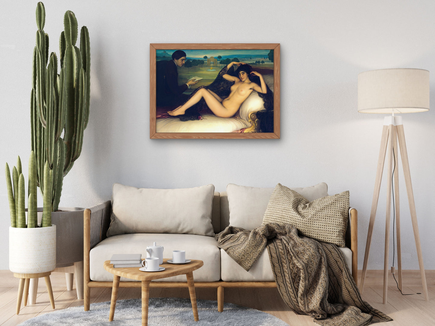 Venus of Poetry by Julio Romero de Torres 1913, Wall Art Print, Fine Art Reproduction, Museum Quality Decor, Poster