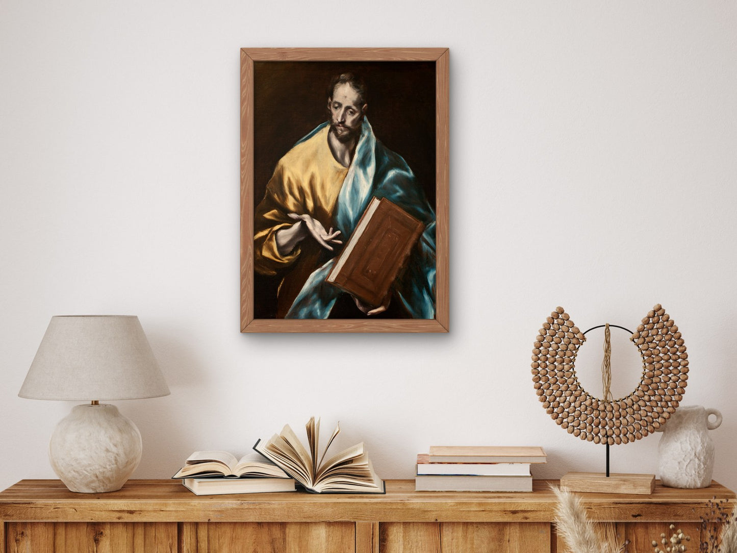 Saint James the Less by El Greco 1610, Wall Art Print, Fine Art Reproduction, Museum Quality Decor, Poster