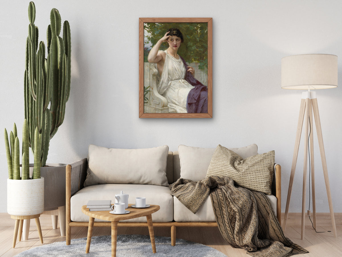 Happy Thoughts by Guillaume Seignac, Wall Art Print, Fine Art Reproduction, Museum Quality Decor, Poster