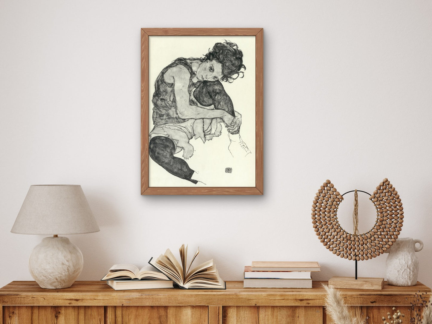 Zeichnungen I by Egon Schiele 1917, Wall Art Print, Fine Art Reproduction, Museum Quality Decor, Poster