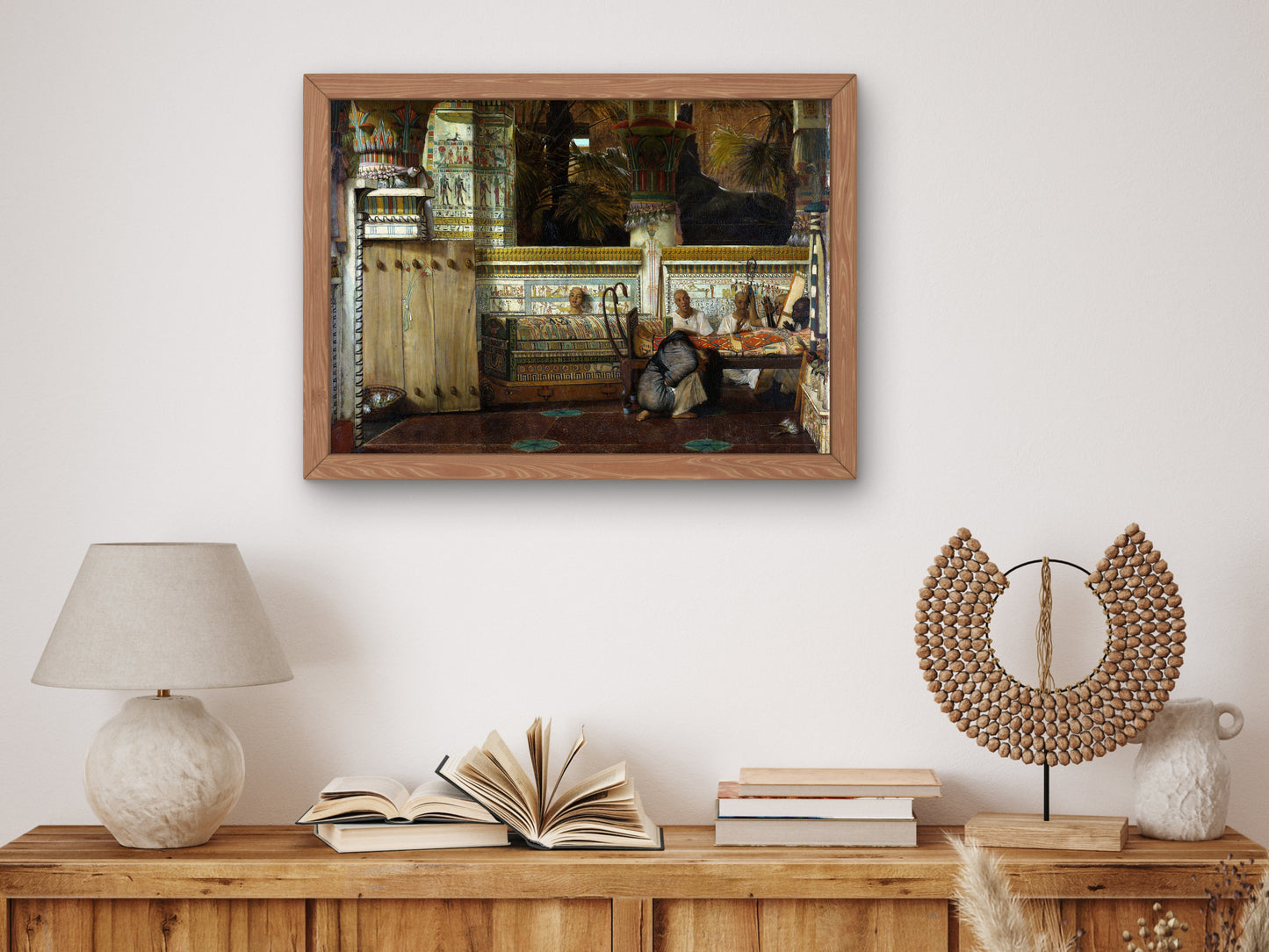 The Egyptian Widow by Lawrence Alma Tadema 1872, Wall Art Print, Fine Art Reproduction, Museum Quality Decor, Poster