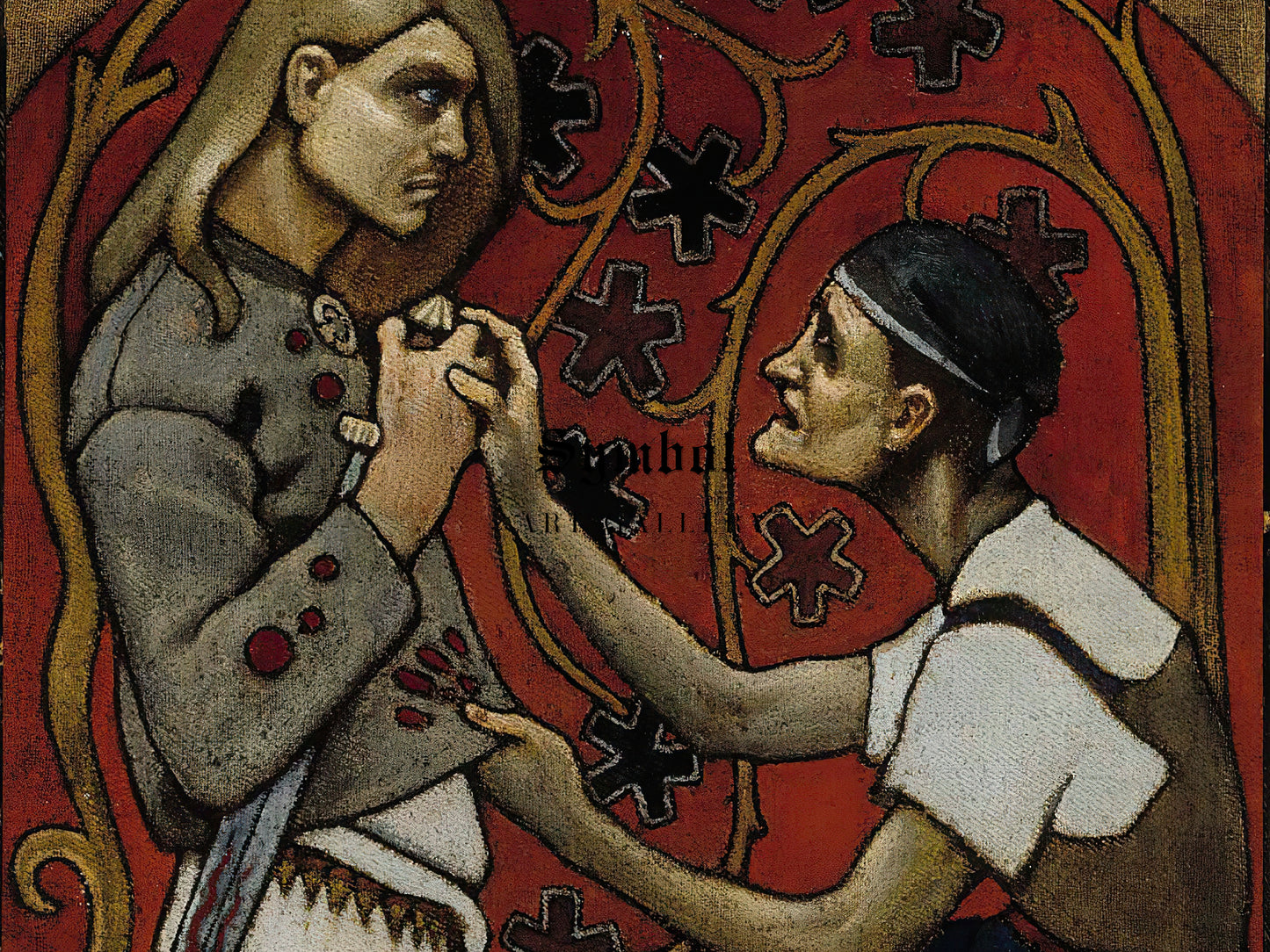The Fratricide by Akseli Gallen Kallela 1897, Wall Art Print, Fine Art Reproduction, Museum Quality Decor, Poster