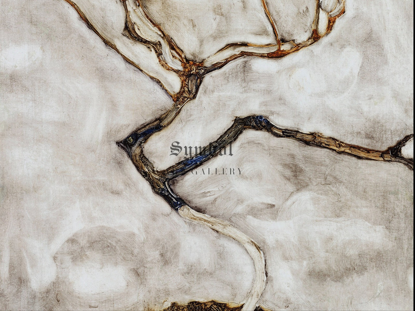 Small Tree in Late Autumn by Egon Schiele 1911, Wall Art Print, Fine Art Reproduction, Museum Quality Decor, Poster