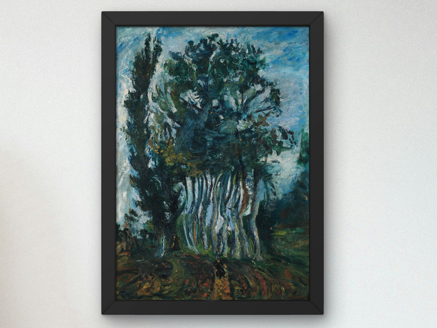 Le Printemps à Champigny by Chaïm Soutine 1942, Wall Art Print, Fine Art Reproduction, Museum Quality Decor, Poster
