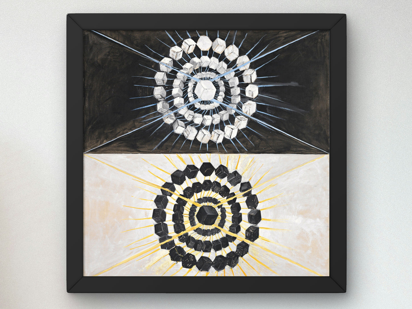 Group IX SUW No. 8 The Swan No. 8 by Hilma af Klint 1915, Wall Art Print, Fine Art Reproduction, Museum Quality Decor, Poster