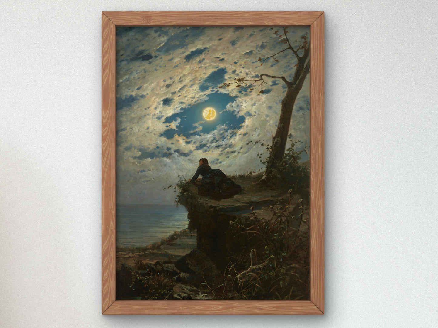 E ancor non torna by Alfonso Simonetti, Wall Art Print, Fine Art Reproduction, Museum Quality Decor, Poster