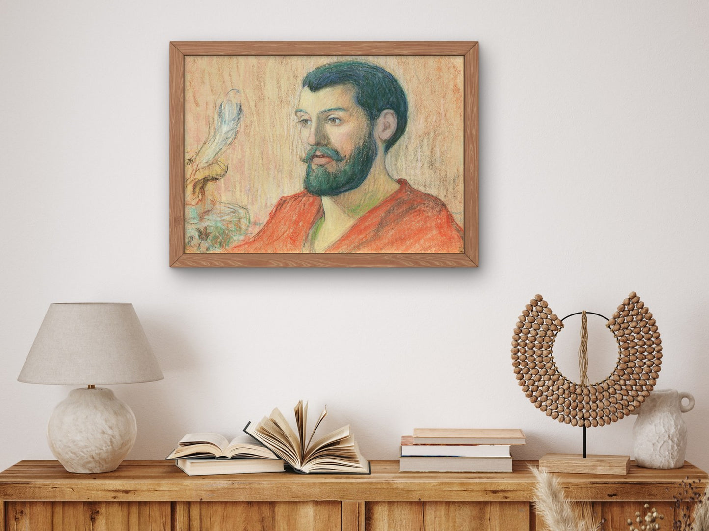 Portrait of Jules Bois by Émile Schuffenecker 1895, Wall Art Print, Fine Art Reproduction, Museum Quality Decor, Poster
