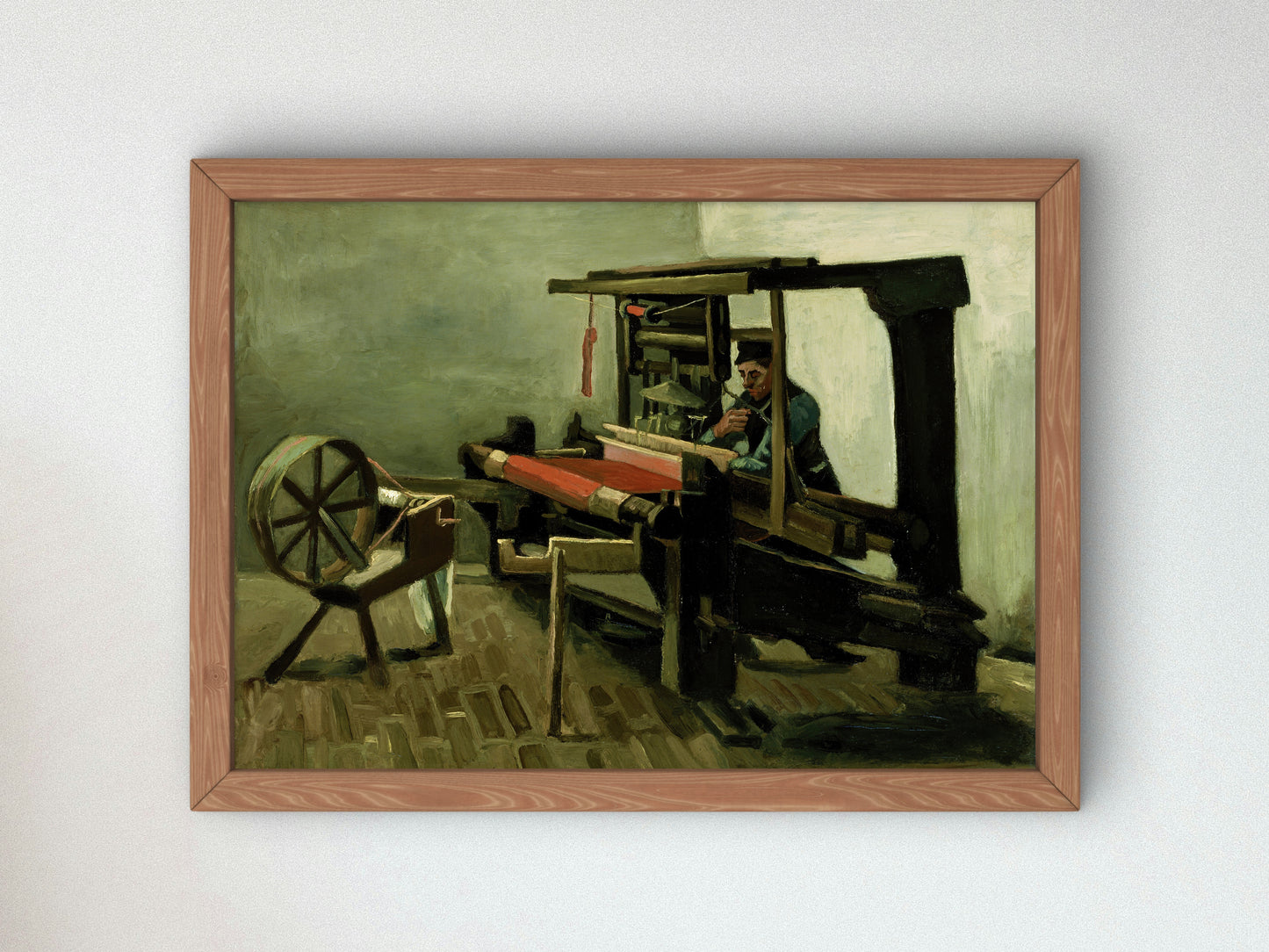 Weaver by Vincent van Gogh 1884, Wall Art Print, Fine Art Reproduction, Museum Quality Decor, Poster